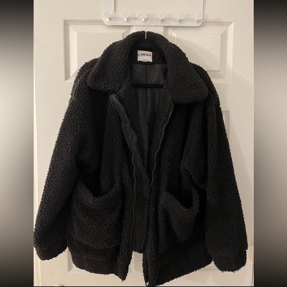 I.AM.GIA black pixie coat - Picture 5 of 6